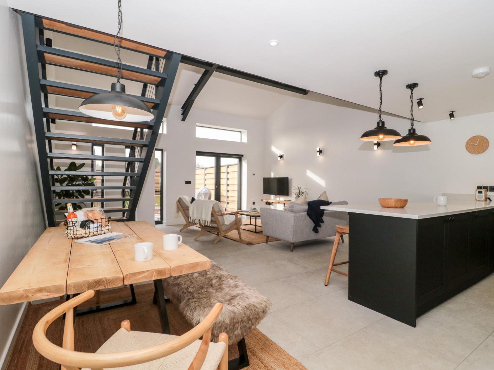 Вилла Linden Barn Уинкантон Экстерьер фото