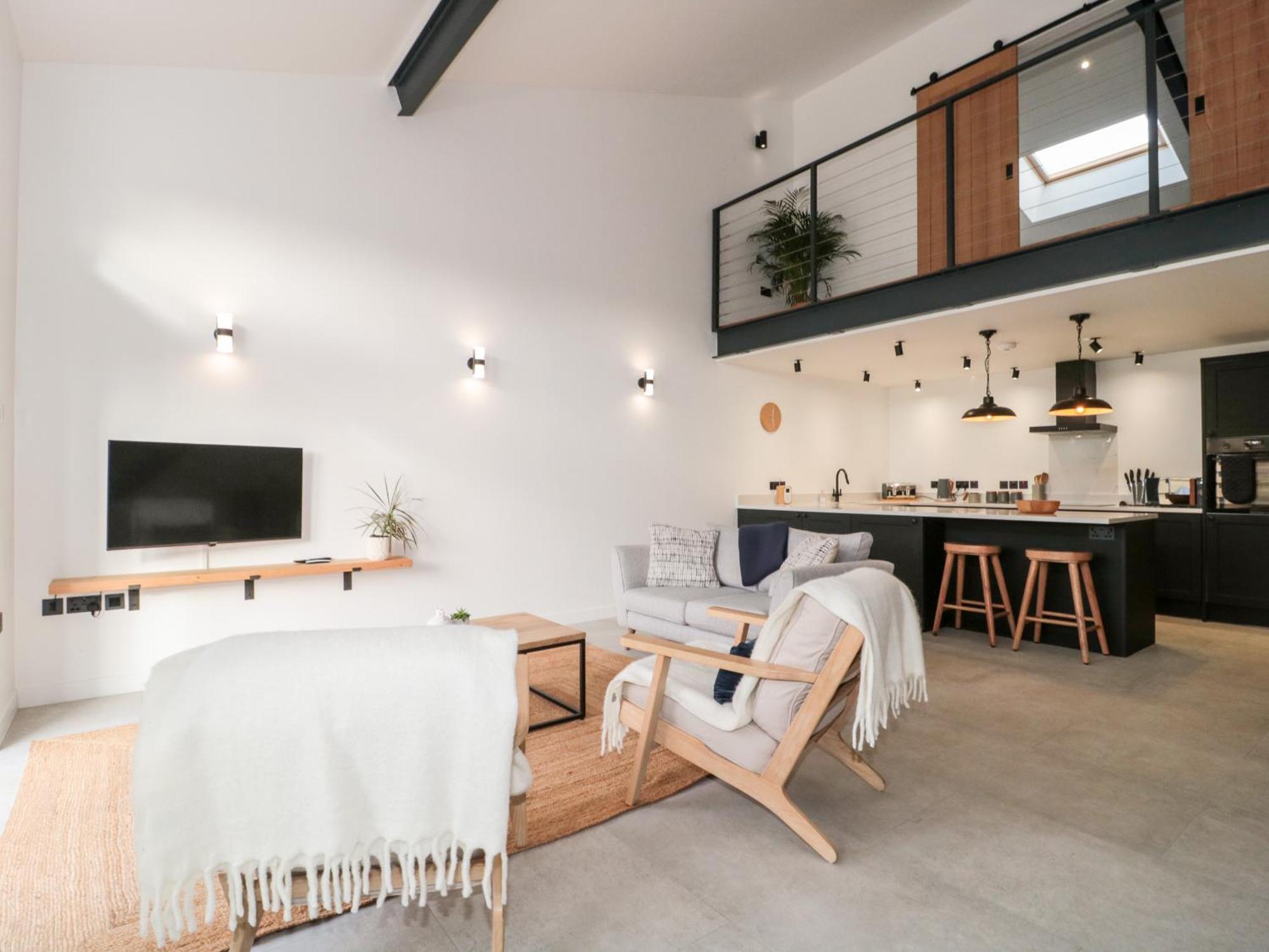Вилла Linden Barn Уинкантон Экстерьер фото